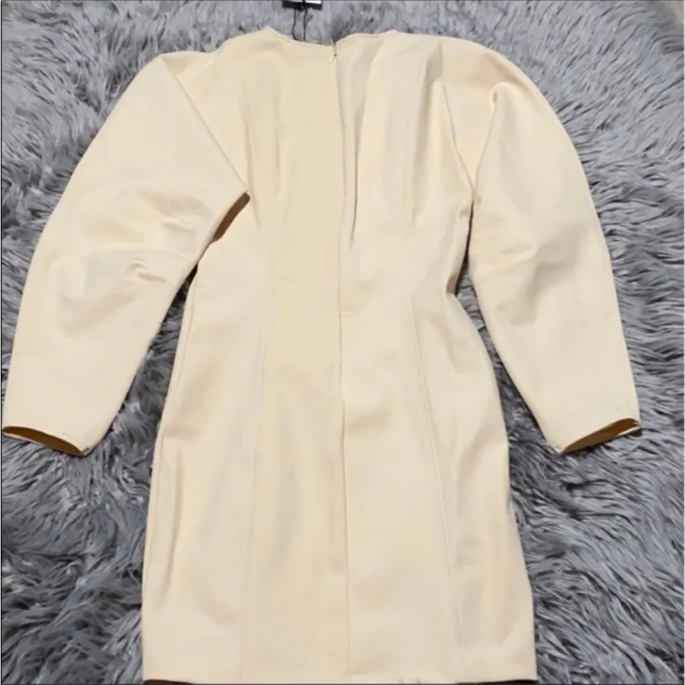 Zara Neoprene Effect Dress - Picture 6 of 11